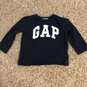 BABY GAP navy blue long sleeve (infant boy)